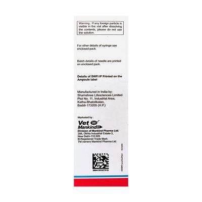 CEFTABRUT TAZO (VET) 4500 Injection 1's - Veterinary-Pharma