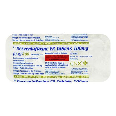 DT XT 100 Tablet 10's - Depression-Ant