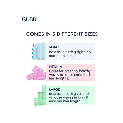 Gubb Hair Rollers Large 2's - Rollers & Curlers