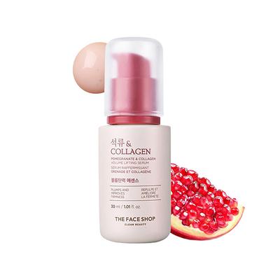 The Face Shop Pomegranate and Collagen Volume Lifting Serum 30 ml - Face Serum
