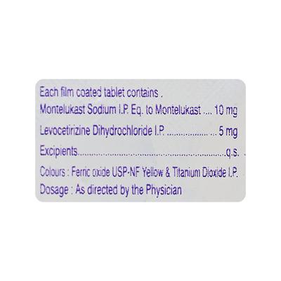 LAZINE M Tablet 10's - Allergies-Ant
