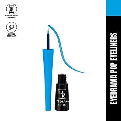 Elle18Eyedrama Liner Lazer Blue 3 ml - Eyeliners