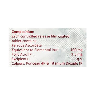 FUR CR 100mg Tablet 10'S - Iron Supplement/Anaemia-Vma