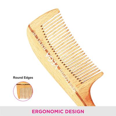 Vega Wooden Comb (HMWC - 06) 1's - Hair Combs