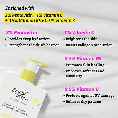 Chemist At Play Brightening Body Lotion for All Skin Types 236 ml - Lotions & Creams