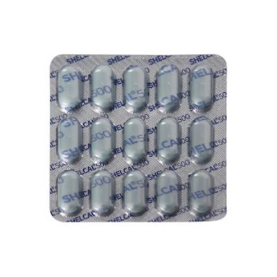Shelcal-500 Tablet 15's - Calcium And Minerals