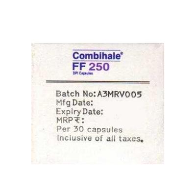 COMBIHALE FF 250 DPI Capsule 30's - Asthma/COPD-Ast