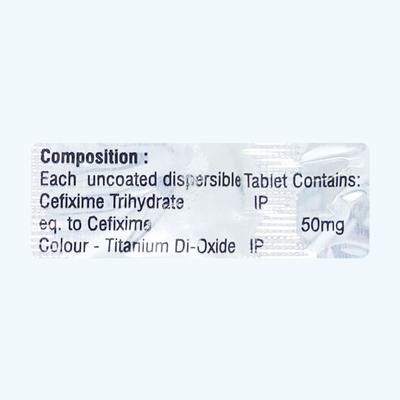 HI CEF 50 DT Tablet 10's - Bacterial Infections-Cep
