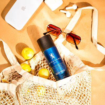 Giordano Aqua Wave Deodorant Spray 200 ml - Men Deodorants/Roll-Ons