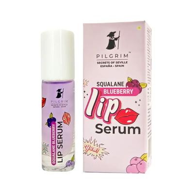 Pilgrim Squalane Blueberry LIP SERUM for Visibly Plump & Supple Lips 6 ml - Lip Balms