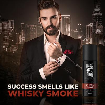 Beardo Perfume Body Spray Combo (Mafia 120 ml + Don 120 ml + Whisky Smoke 120 ml) - Men Perfumes (Edt/Edp)