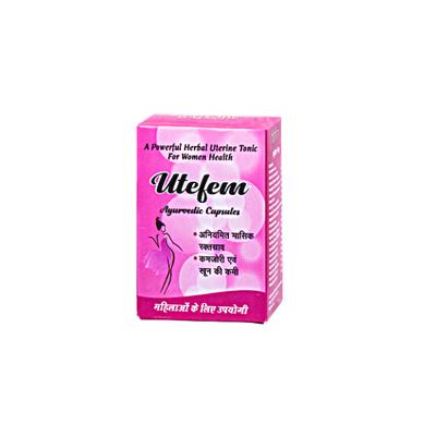 Agron Ayurveda Utifem Capsule 60's - Speciality Medicines