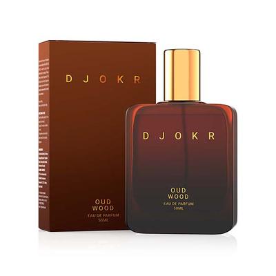 Djokr Oud Wood Perfume For Men - Eau De Parfum, Premium Luxury Long Lasting Fragrance Spray 50 ml - Men Perfumes (Edt/Edp)