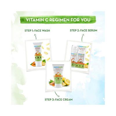 Mamaearth Vitamin C Daily Glow Face Cream With Vitamin C & Turmeric for Skin Illumination 150 gm - Face Moisturizers