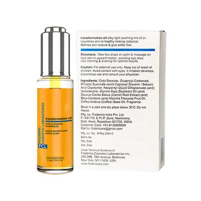 Fixderma Cosmetic Laboratories (FCL) Transformation Face Oil 30 ml - Face Oils