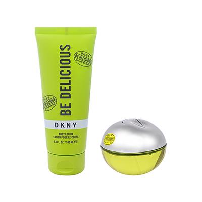 DKNY Be Delicious Set (Eau de Parfum 100ml + Body Lotion 100ml) 1's - Women Perfumes (Edt/Edp)