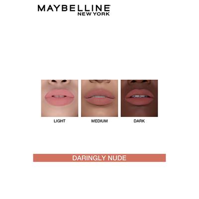 Maybelline New York Color Sensational Creamy Matte Lipstick, 655 Daringly Nude 3.9 gm - Lipsticks
