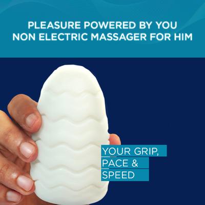 Skore Eggstacy Sleeve Massager 1's 1's - Massagers And Vibrators