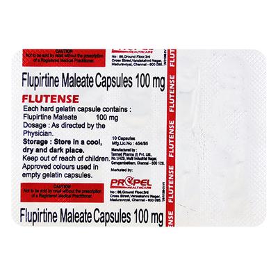 FLUTENSE Capsule 10's - Pain relief-Ano