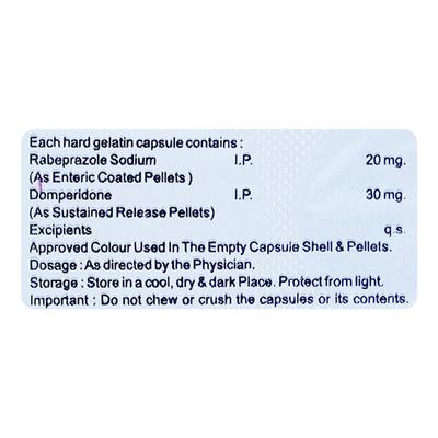 CURABE DSR Capsule 10's - Ulcer/Reflux/Flatulence-Aaa