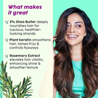 PLIX Rosemary Advanced Anti Hair Fall Conditioner for Reducing Hair Loss, Breakage, All Hair Types, Men & Women, Sulphate & Paraben Free 200 ml - Conditioners