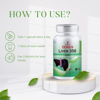 Zenius Liver 356 Capsule 60's - Vital Health