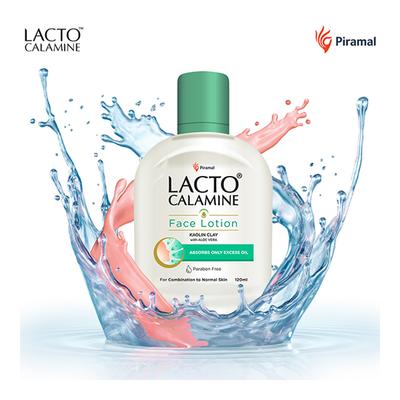 Lacto Calamine Oil Balance Combination to Normal Skin Lotion 120 ml - Face Creams
