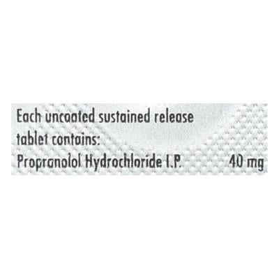 Inderal LA 40mg Tablet 15'S - Hypertension-Bet