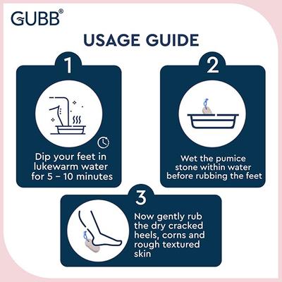 GUBB Pumice Stone 70 gm - Manicure & Pedicure Kits