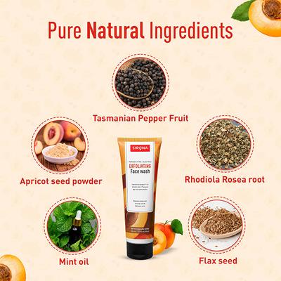 Sirona Exfoliating Face Wash 125 ml - Face Wash & Cleansers