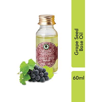 Organic Harvest Base Oil - Grape Seed 60 ml - Essential Oils