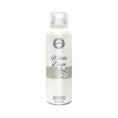 ARRAS White Dave Deodorant Body Spray, Long Lasting Fragances, for Men & Women 200 ml - Perfumes (Edt/Edp)