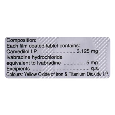 CARLOC I 3.125 Tablet 10's - Hypertension-Bet