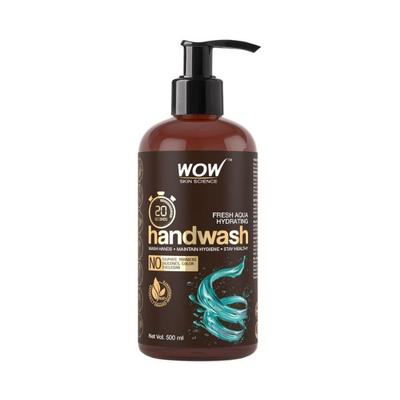 WOW Skin Science Fresh Aqua Hand Wash 500 ml - Hand Wash & Soaps
