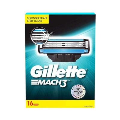 Gillette Mach3 Fresh Clean Shaving Cartridges 16's - Razors & Cartridges