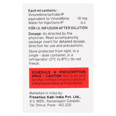 Vinelbine 10mg Injection 1ml - Cancer Oncology-Cyt