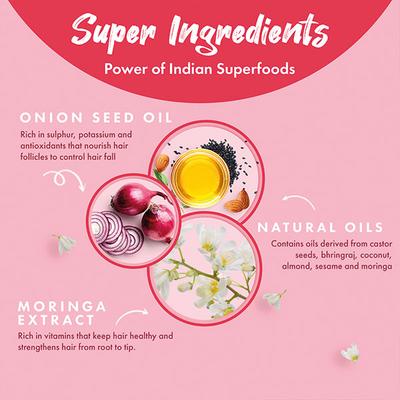 MyGlamm Superfoods Onion & Moringa-Hair Oil 100 ml - Hair Oils