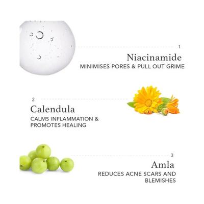 Ras Luxury Skincare Luminous Detoxifying & Pore Refining Clay Face Mask 50gm - Masks & Peels