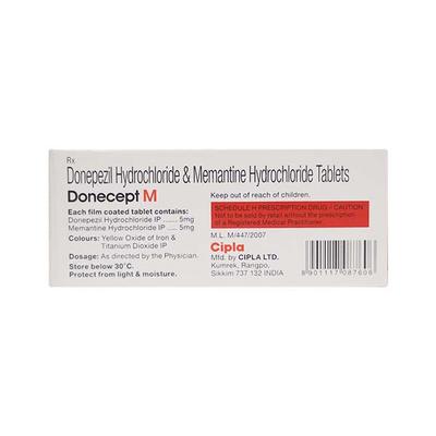 Donecept M Tablet 10'S - Alzheimer-Neu