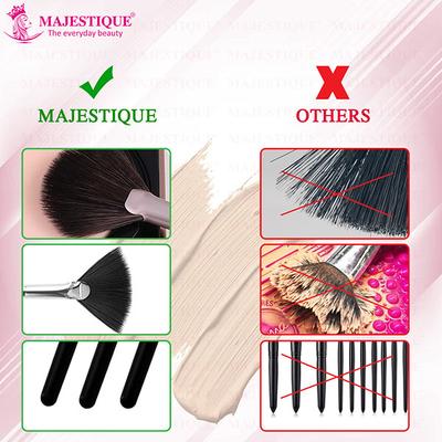 Majestique Brushes Fan Mask Brush For Face 1's - Face Brush