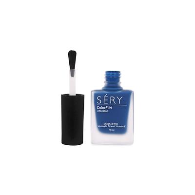 Sery Color Flirt Nail Paint Matte, Blue Fly 10 ml - Nail Polish