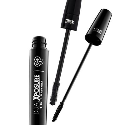 PAC Dual Xposure Mascara 01 Black 7 ml - Mascaras