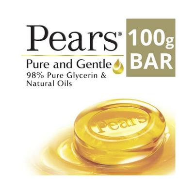 Pears Pure & Gentle Bathing Bar 100 gm - Soaps