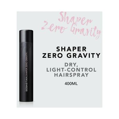Sebastian Professional Shaper Zero Gravity Hairspray For Effortless Control 400 ml - Hair Sprays & Mists