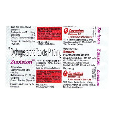 ZUVISTON 10 Tablet 10's - Hormonal Therapy-Oes