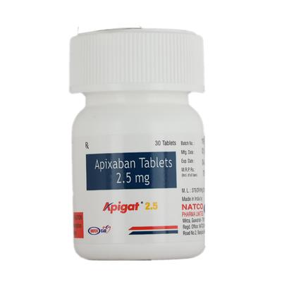 APIGAT 2.5mg Tablet 30's - Blood Clot-Ant