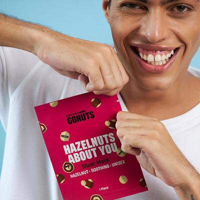 GONUTS By Bewakoof Hazelnut About You Face Sheet Mask 30 ml - Sheet Masks