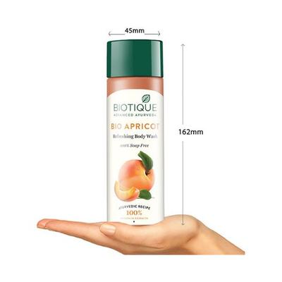 Biotique Bio Apricot Body Wash 190 ml - Shower Gels & Body Wash