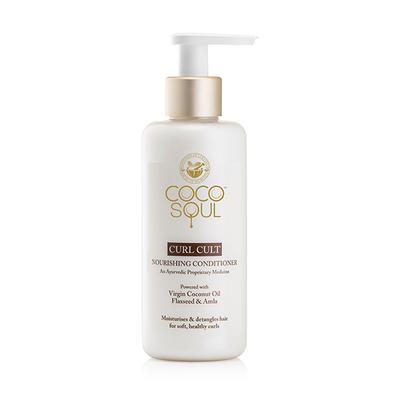 Coco Soul Curl Cult Nourishing Conditioner with Ayurvedic Medicine 200 ml - Conditioners