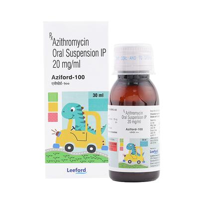 AZIFORD 100 Oral Suspension 30ml - Bacterial Infections-Mac